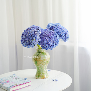 【云花甄选】蓝紫色重瓣绣球花花期长鲜切花花瓶顺丰水养云南直发