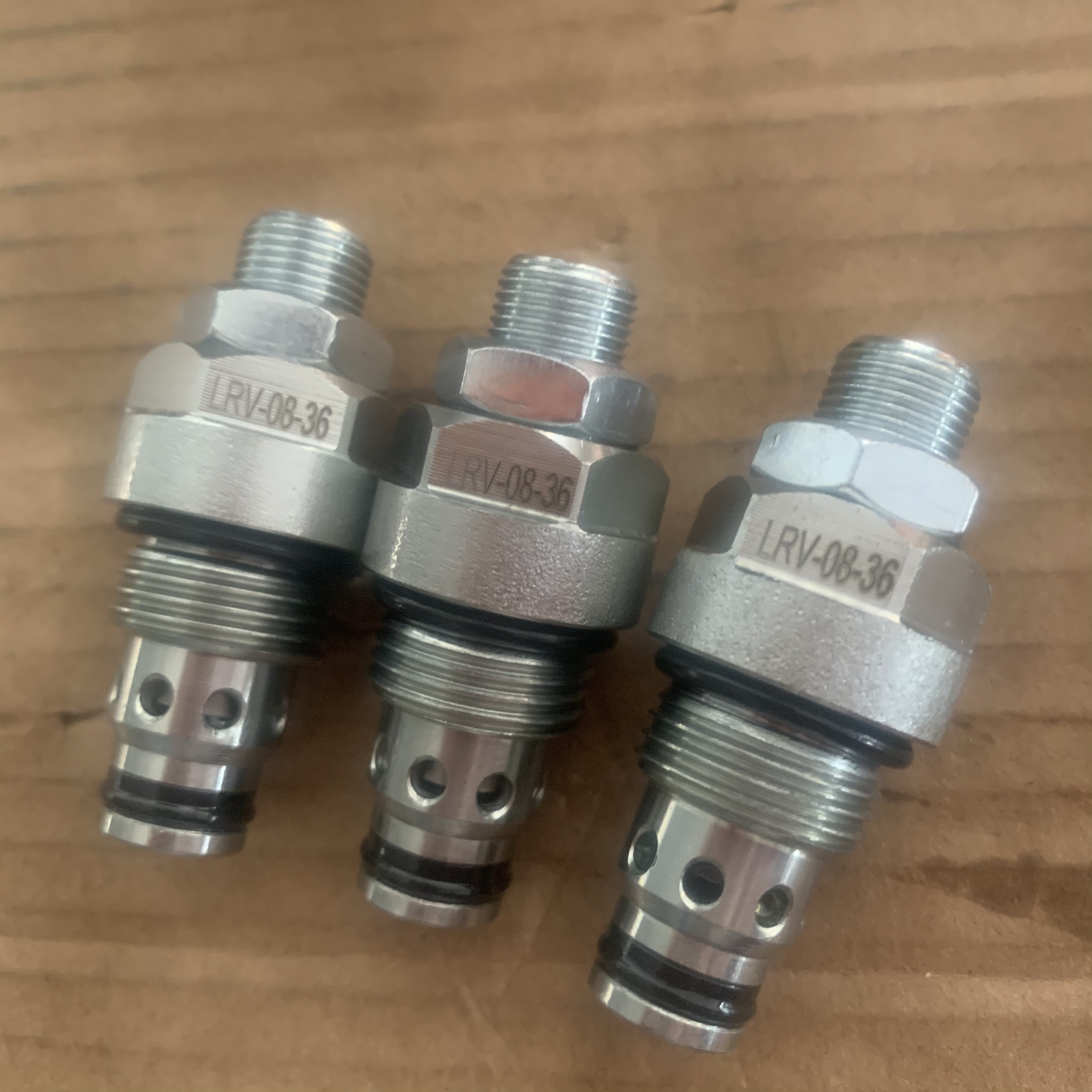 螺纹插装阀直动式溢流阀LRV-08-36液压阀