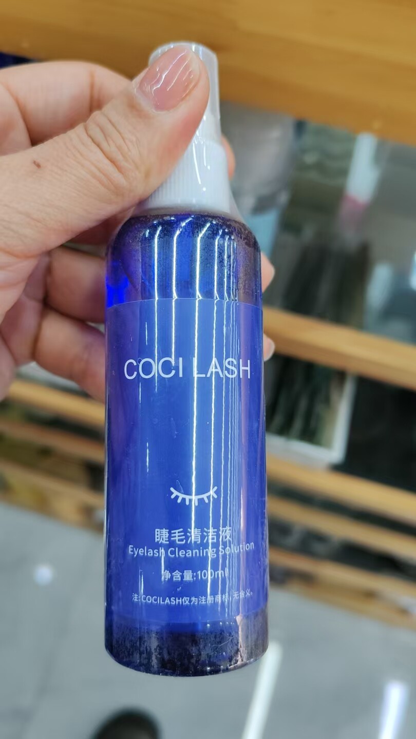 清洁液日式嫁接睫毛温和持久睫毛图片