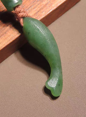 和田玉小鱼.碧玉小鱼.籽料小鱼.新疆籽料小鱼.天然和田玉小鱼吊坠