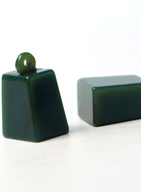 和田玉秤砣吊坠.新疆和田玉秤砣.天然和田玉玉秤砣男女项链玉坠