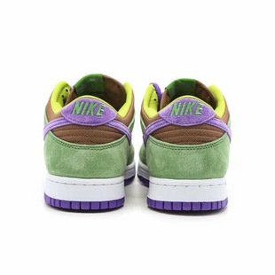 DA1469 Nike 低帮百搭运动休闲板鞋 Low丑小鸭棕绿男款 200 Dunk
