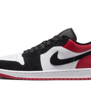 Air Jordan 1 Low AJ1黑红脚趾低帮男女篮球鞋IB8971-106华中仓