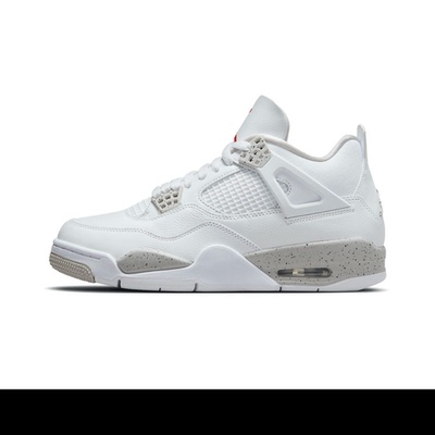 JORDAN JORDAN Air Jordan 4 AJ4白灰泼墨水泥CT8527-100浙江仓