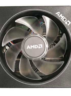 AMD散热风扇原装CPU散热器3700X铜管幽灵棱镜Wraith PrismRGB锐龙
