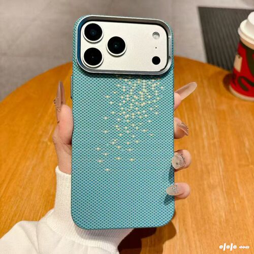 超薄凯夫拉碳纤维纹适用苹果17promax手机壳新款肤感防指纹iPhone16promax保护壳15pm磁吸mate80promax硬外壳