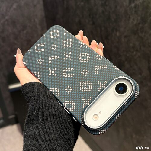 超薄凯夫拉碳纤维纹适用iphoneair手机壳新品超火18promax手机壳苹果17pro独特好看16promax保护壳磁吸17pm女
