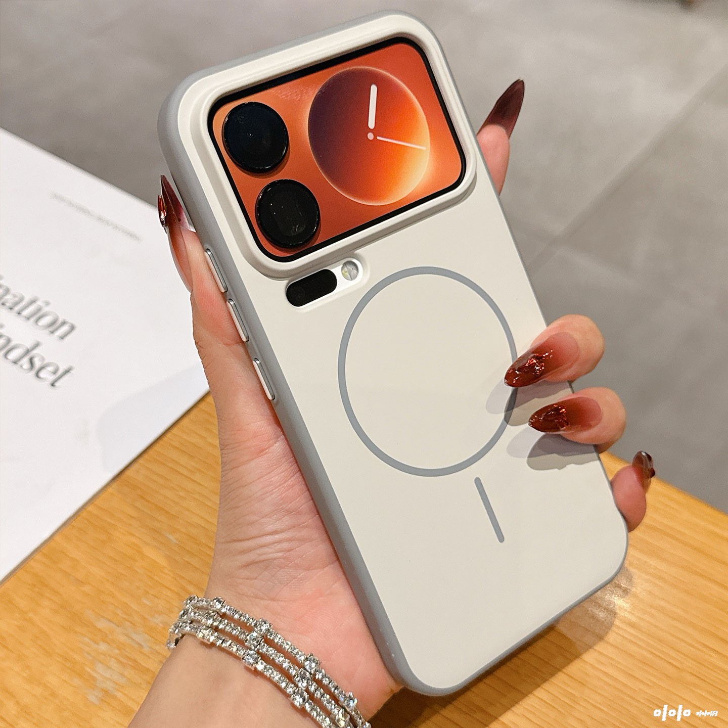 ins高级感撞色小众适用小米17promax手机壳新款细圈磁吸充电xiaomi17保护壳肤感硅胶软边小米17pm硬外壳男女