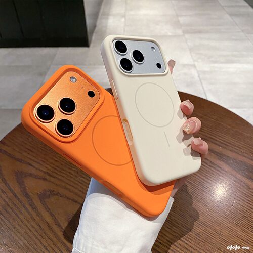 真液态硅胶适用苹果18promax手机壳新款17pro磁吸充电16promax保护壳iPhone15pm高级感纯色情侣耐脏抗发黄