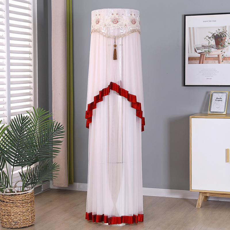 空调防尘罩立式格力美的海尔客厅柜机柜式圆形圆柱形保护空调罩套