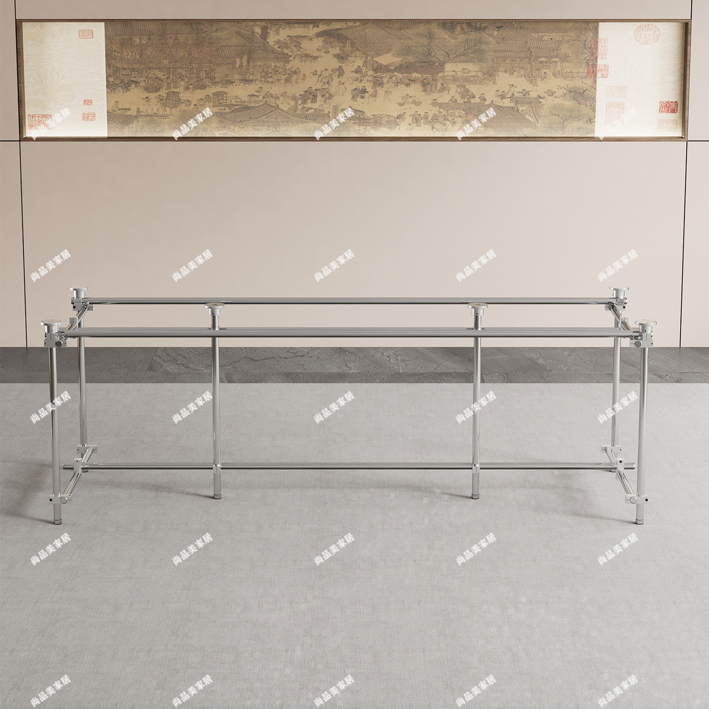 光轴实心管桌腿支架书桌电脑办公桌脚餐桌大板金属钢架底座桌子腿,商业/办公家具,台脚台架/家具支架,淘宝优惠券,粉丝福利购,淘宝优惠卷