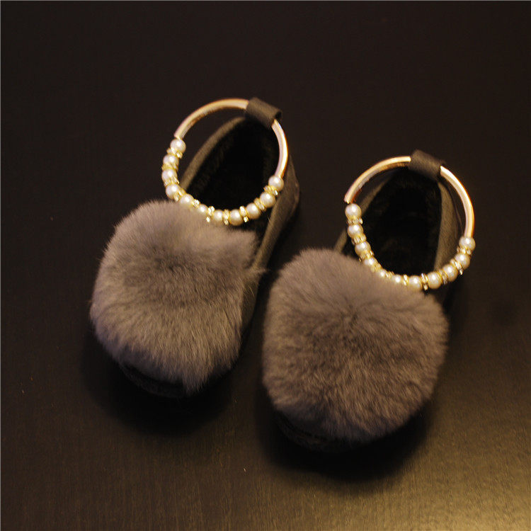 Chaussures enfants en autre ronde pour hiver - semelle tendon - Ref 1026960 Image 3