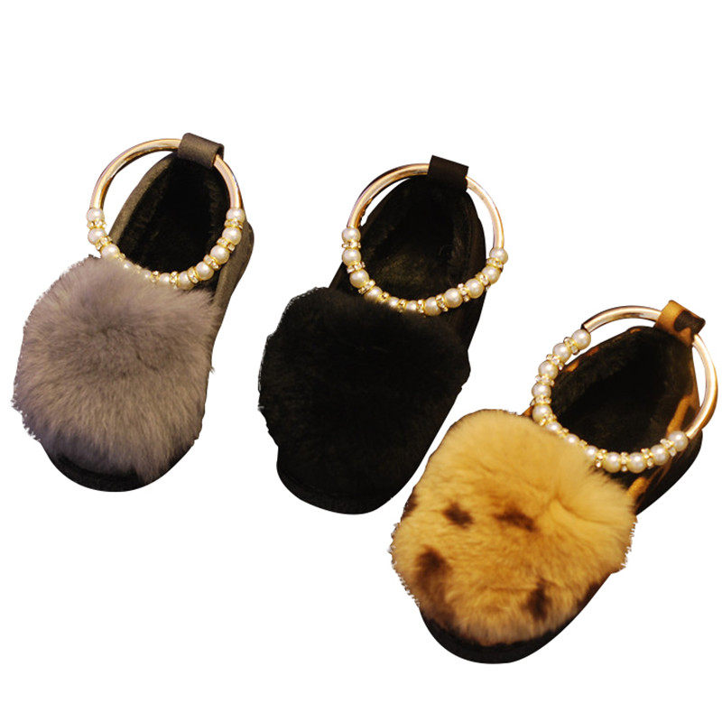 Chaussures enfants en autre ronde pour hiver - semelle tendon - Ref 1026960 Image 5