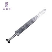 天鑫洋足银999古剑摆件白银高端礼品有证书大小款 可选
