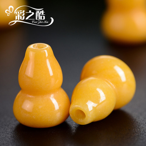 diy子弟珠吊坠配饰手串天然蜜蜡