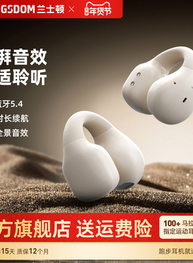 兰士顿TS03PRO蓝牙耳机气骨传导无线运动开放不入耳夹式2025新款