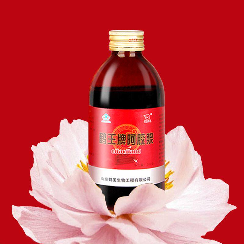 代发鹤王阿胶浆300g/瓶 阿胶红枣枸杞配方蓝帽认证保健食品日常饮