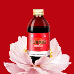 代发鹤王阿胶浆300g/瓶 阿胶红枣枸杞配方蓝帽认证保健食品日常饮