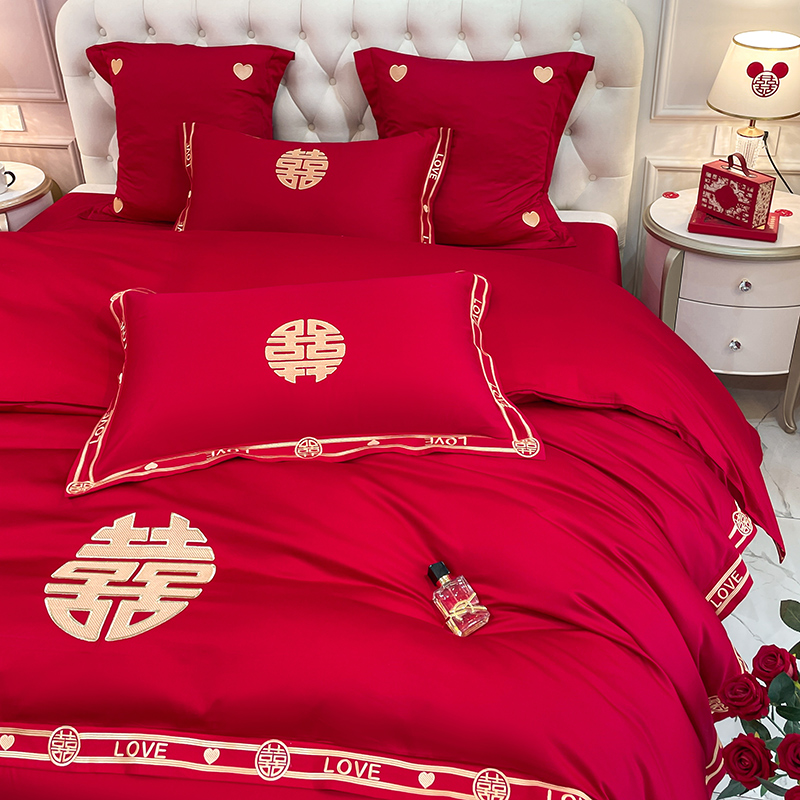 小红书推荐爆款婚庆结婚四件套