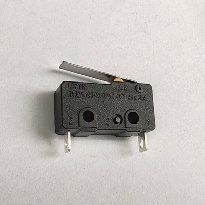 2脚带直柄中微动开关LRXTH3A