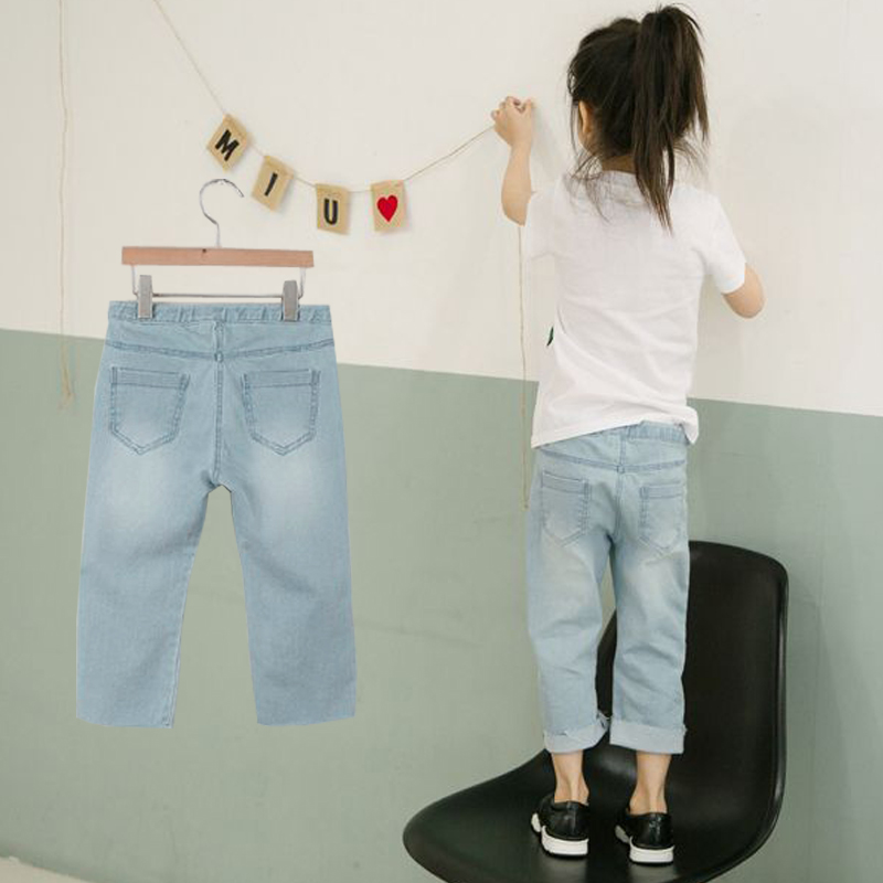 Pantalon fille ANFR en toile - Ref 2061909 Image 1