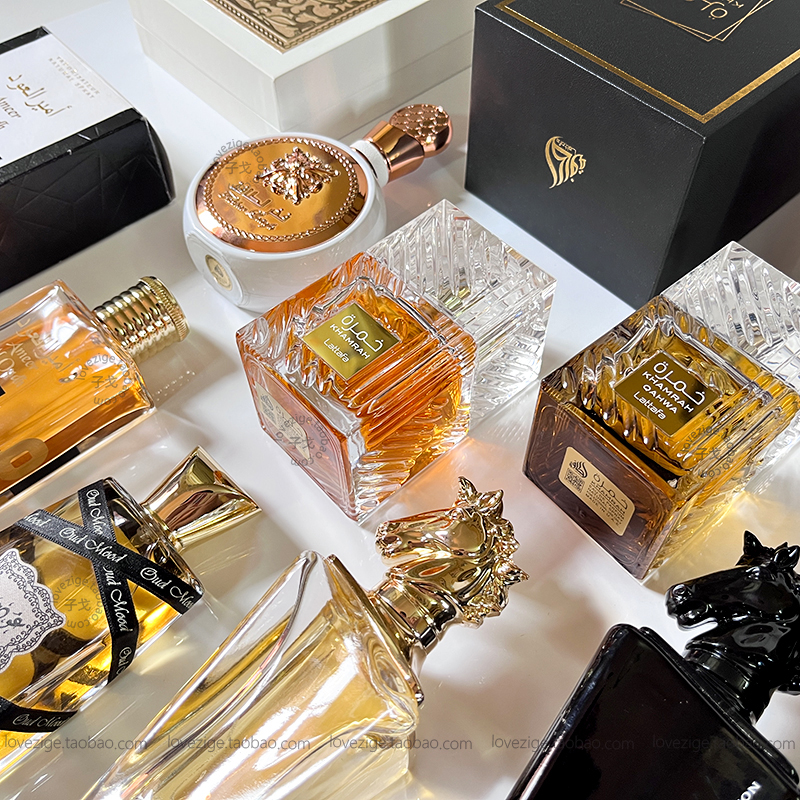 拉塔法奶油松饼金色马希尔乌木卡拉姆咖啡法塔尔玫瑰小样满35包邮