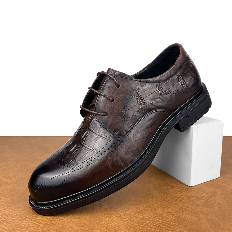 舒适正装皮鞋商务男鞋2023新款