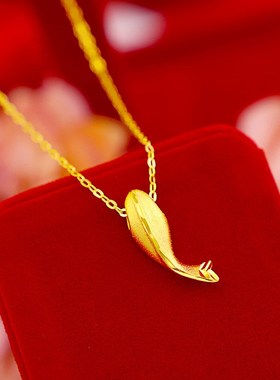 24k黄金项链小蛮腰9993d硬金足金