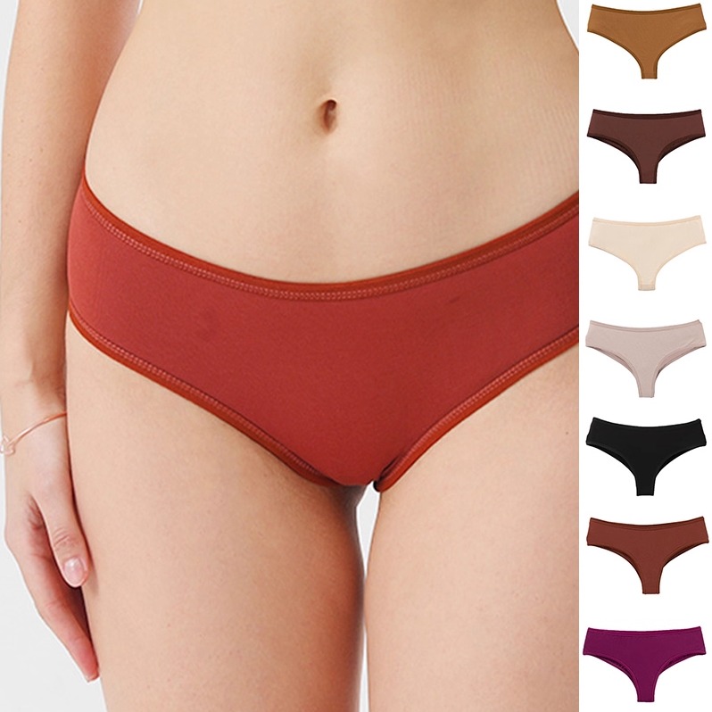 精梳棉外贸式内裤健身丁字裤