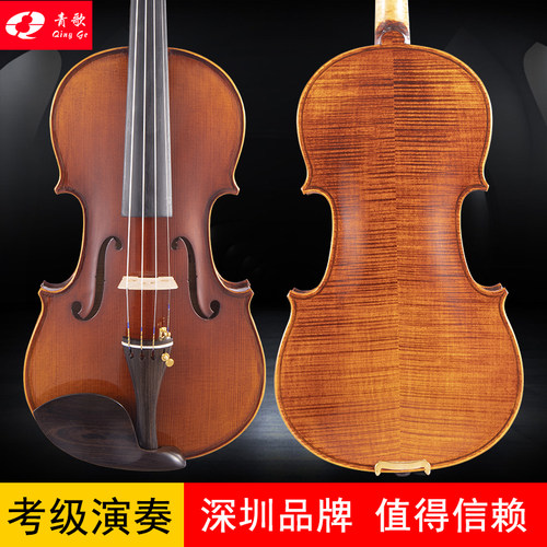 青歌QV204初学练习演奏小提琴