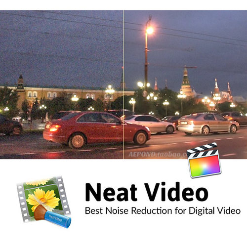 专业视频降噪FCPX插件 Neat Video Pro v3