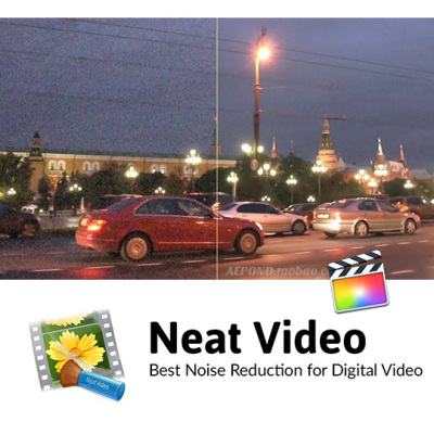 专业视频降噪FCPX插件 Neat Video Pro v3