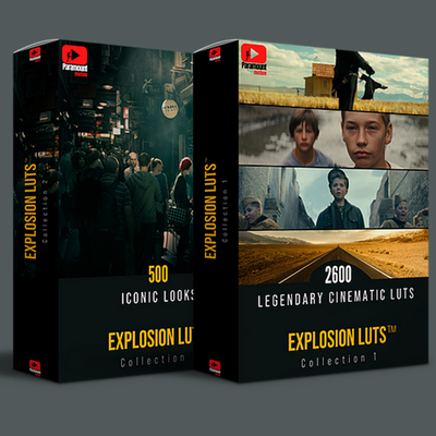 视频调色LUTs 3100+电影级质感Cinematic LUTs Collection 1&2