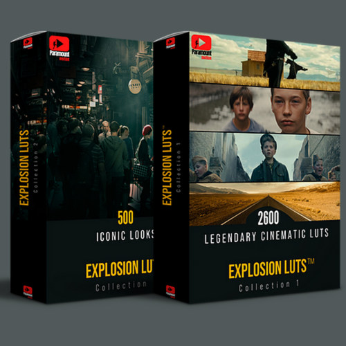 视频调色LUTs 3100+电影级质感Cinematic LUTs Collection 1&2