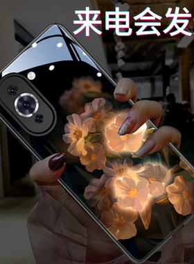 萤火花适用华为P7060P50p40P30手机壳Nova8910/11/12来电发光mate7060/mate50pro荣耀20080/70潮60文艺风网红