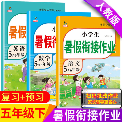 升级版！五升六年级暑假衔接作业