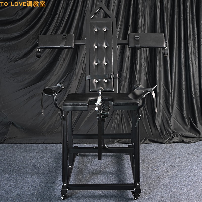 BDSM捆绑情趣合欢椅房趣炮机椅性爱家具情趣性用品道具拘束分腿器