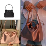 Летняя сумка на одно плечо, сумка подмышку, коллекция 2021, премиум класс, на шнурках