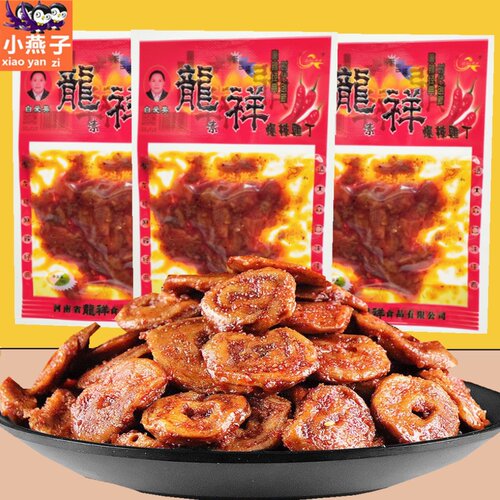 龙祥爆辣鸡丁爆辣素肠