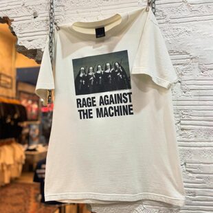 Rage Against The Machine愤怒机器乐队Vintage高街古着短袖T恤棉