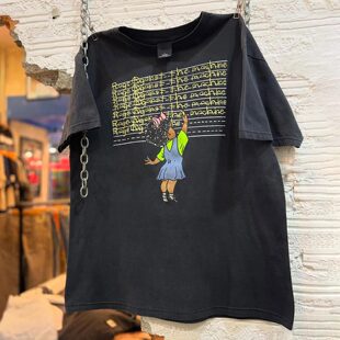 Rage Against The Machine古着感Vintage高街纯棉短袖T恤男女同款