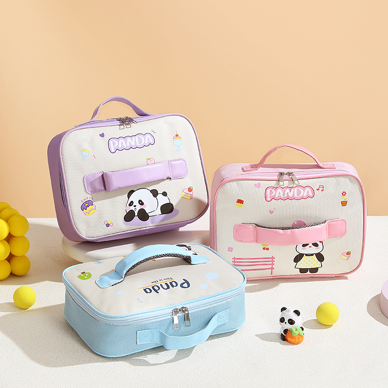 保温袋便当包小学生饭盒袋子餐盒手提包饭袋加厚铝箔午餐袋高颜值