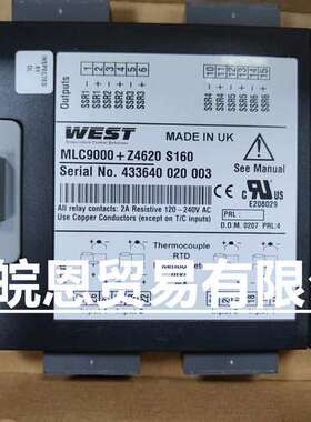 英国WEST温控MLC9000+Z4660 S160基本总线模块 MLC9000+Z4620正品
