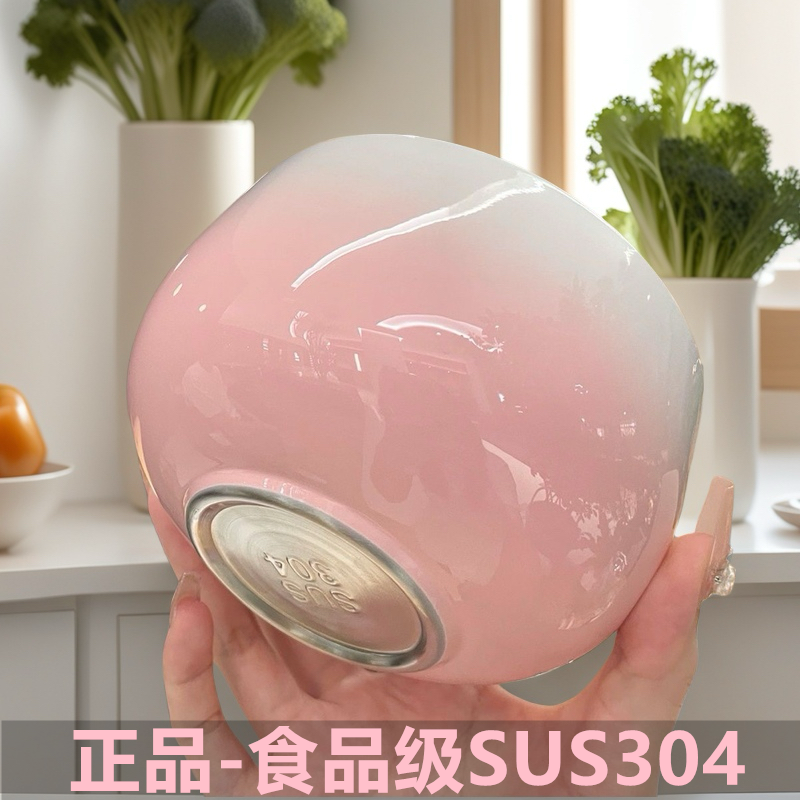 双层抖音爆款渐变色防烫食品级