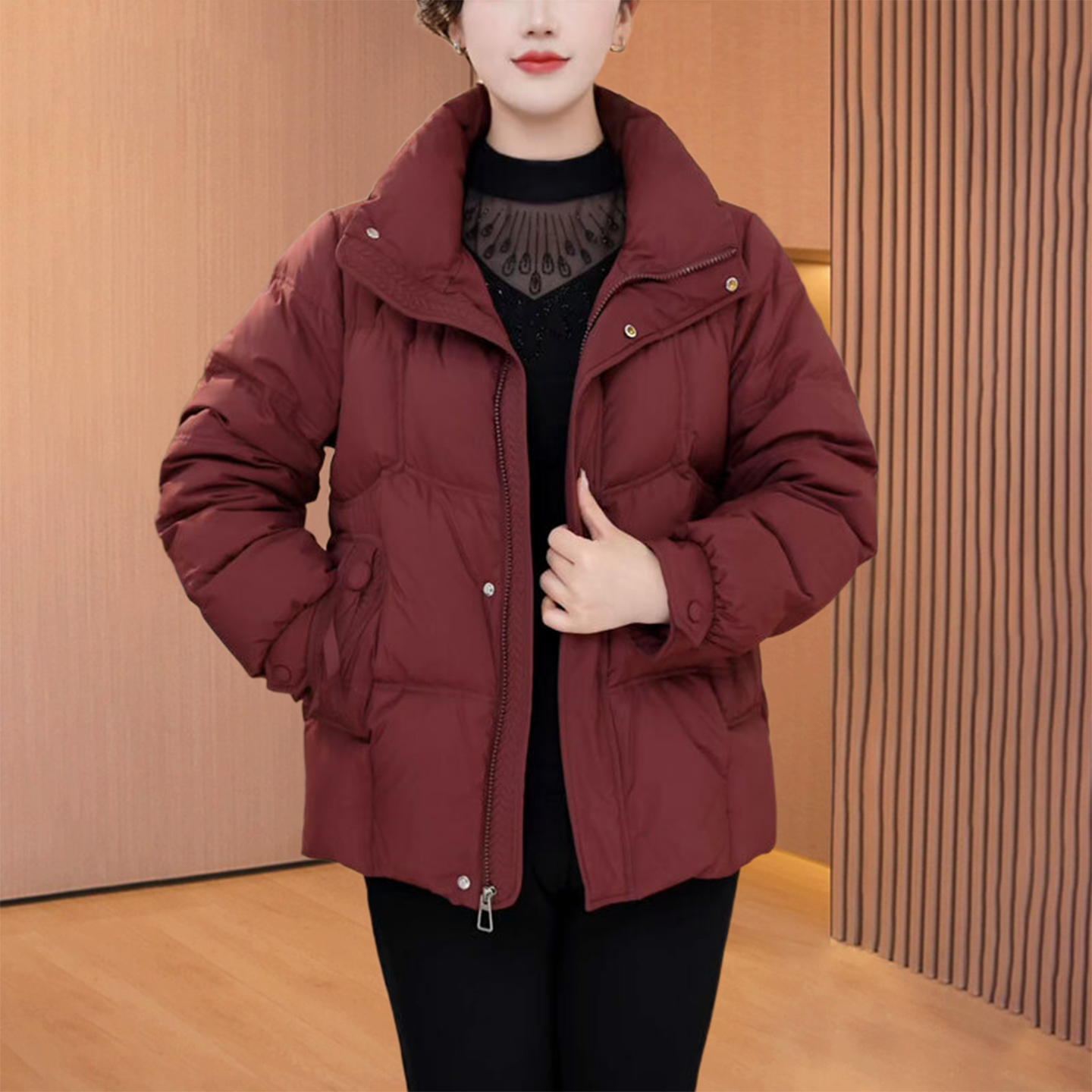 九江羽绒服女短款2025新款小个子高级感时尚洋气时髦嘉兴平湖外套,女装/女士精品,羽绒服,淘宝优惠券,粉丝福利购,淘宝优惠卷