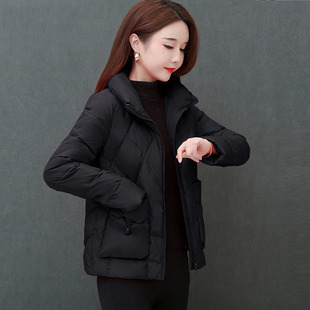 高端品牌小个子洋气轻薄嘉兴九江白鸭绒小羽绒服女短款冬季贵气感