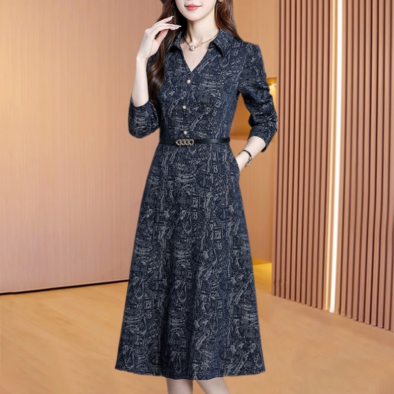 贵气感穿搭连衣裙女春品牌高端奢华洋气中年妈妈十三行旗袍国风夏