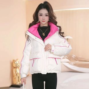 2026新款今年流行爆款冬季白鸭绒羽绒服百搭莫瑞系穿搭休闲保暖女