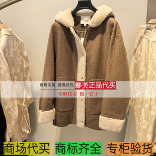 EP/雅莹女装2025秋冬新款专柜正品国内代购 大衣 EGKAW8209AT