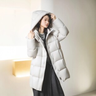 2026新款羽绒服旧翻新女面包服中长款泡芙定做改款非半九成品衣壳